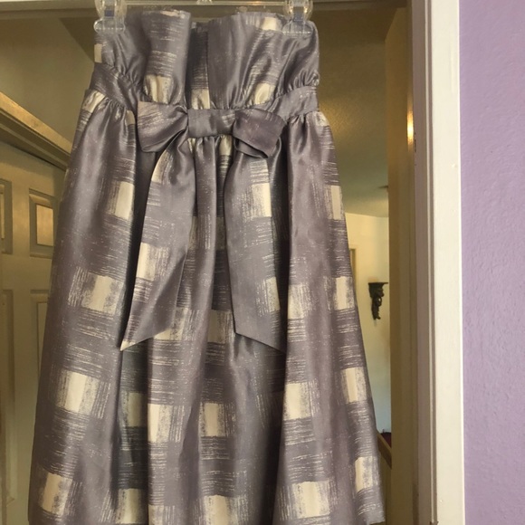 MARC by MARC JACOBS plaid silver dress sz. 2 - Picture 2 of 5
